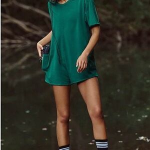 FP Movement by Free People Green Romper